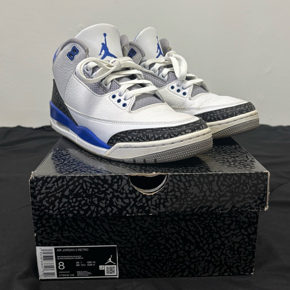 Air Jordan 3 Retro Racer Blue